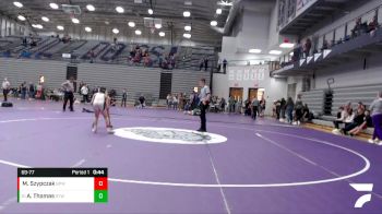 69-77 lbs Cons. Round 3 - Addison Thomas, Greencastle Youth Wrestling vs Mark Szypczak, Bulldog Premier Wrestling