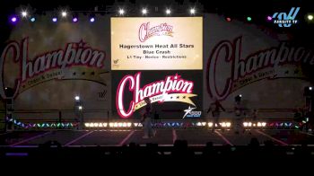 Hagerstown Heat All Stars - Blue Crush [2024 L1 Tiny - Novice - Restrictions Day 1] 2024 Champion Cheer and Dance Grand Nationals