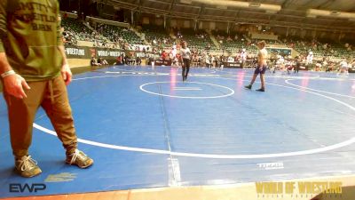 120 lbs Consi Of 8 #1 - Rocky Ford, Vian Wrestling Club vs Luca Longo, Steel Valley Renegades