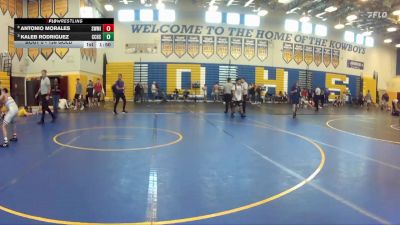 126 Gold Round 2 - KALEB RODRIGUEZ, Cypress Creek H S vs Antonio Morales, Southwest Miami