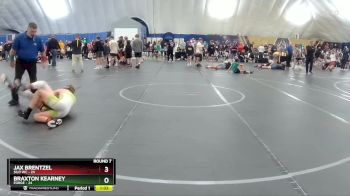 105 lbs Round 7 (8 Team) - Braxton Kearney, FORGE vs Jax Brentzel, Silo WC