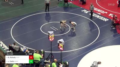 96 lbs Consi Of 16 #1 - Brady Rohaly, North Hills vs Joey Gallo, Hempfield