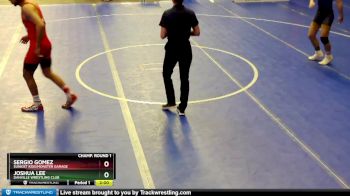 145 lbs Champ. Round 1 - Joshua Lee, Danville Wrestling Club vs Sergio Gomez, Sunkist Kids/Monster Garage