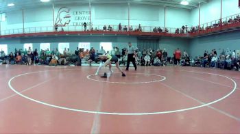 132 lbs Champ. Round 1 - Devin Roberson, Bulldog Premier vs Caleb Powers, Cascade Middle School