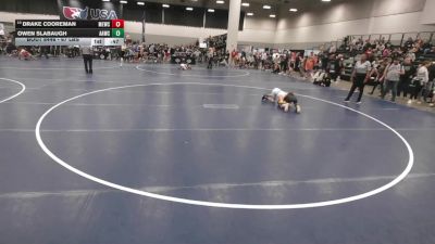 67 lbs Cons. Semis - Drake Cooreman, MN Elite Wrestling Club vs Owen Slabaugh, Alber Athletics Wrestling Club