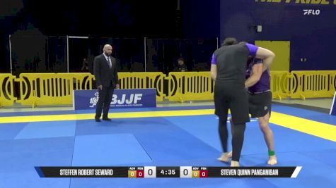 Steven Quinn Panganiban vs Steffen Robert Seward 2025 Pan IBJJF Jiu-Jitsu No-Gi Championship