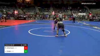 101 lbs Consolation - Reanah Utterback, Sebolt Wrestling Academy vs Luke Green, Arsenal