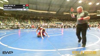 125 lbs Consi Of 8 #2 - Barry Ritter, Jr, Coweta Tiger Wrestling vs Jack Jastal, Lake Catholic