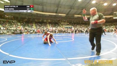 125 lbs Consi Of 8 #2 - Barry Ritter, Jr, Coweta Tiger Wrestling vs Jack Jastal, Lake Catholic