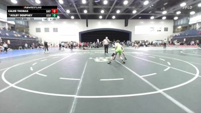 125 lbs Cons. Round 3 - Kolby Dempsey, Life NCWA vs Caleb Thomas, Campbellsville (Ky.)