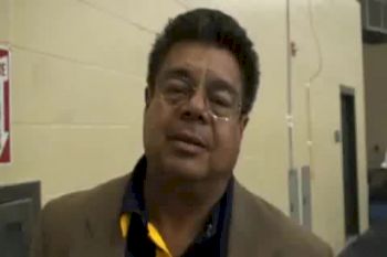 Cal Coach Tony Sandoval after 2010 MPSF Champs