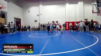 215 lbs Champ. Round 1 - SANTIAGO LORENZO-ZAMORA, Perry Meridian Wrestling Club vs Hunter Walton, Danville Wrestling Club
