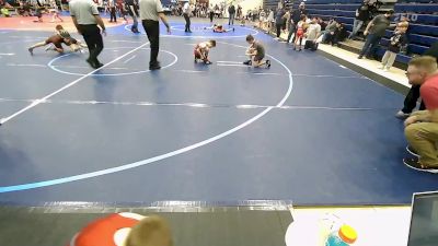64-67 lbs Consi Of 8 #1 - Taylor Bostic, Beebe Youth Wrestling vs Hunter Haley, Panther Youth Wrestling