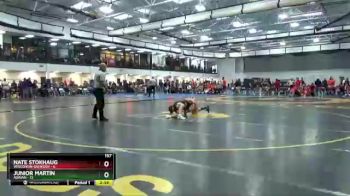 157 lbs Round 2 (8 Team) - Junior Martin, Adrian vs Nate Stokhaug, Wisconsin-Oshkosh