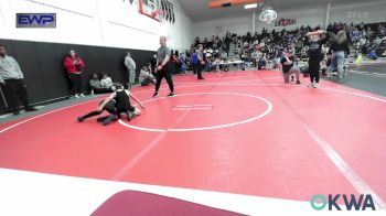 64-70 lbs Rr Rnd 3 - Callen Wilkinson, Raw Wrestling Club vs Hollis Federico, Muskogee Rougher Youth Wrestling