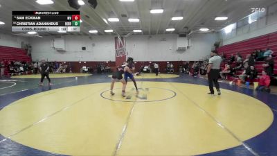 140 lbs Cons. Round 1 - Christian Adanandus, Heritage vs Sam Eckman, Monte Vista