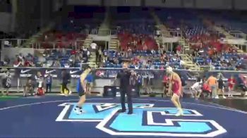 132 lbs Round Of 64 - Zach Hanson, Minnesota vs Riese Thornberry, Wisconsin