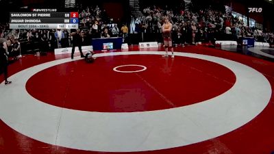 55kg Cons. Round 2 - Saulomon St Pierre, Saskatoon Junior Huskies vs Jhujar Dhindsa, Matmen Wrestling Club