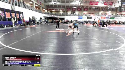 110 lbs Champ. Round 1 - Sage Mortimer, Grand Valley State vs Mia Kurth, Hawkeye Community College