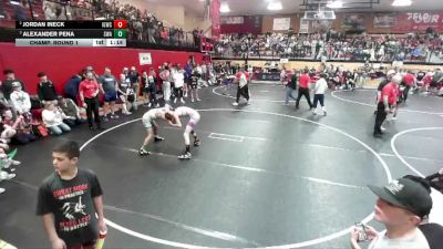 113 lbs Champ. Round 1 - Jordan Ineck, Idaho Gold Wrestling Club vs Alexander Pena, Sublime Wrestling Academy