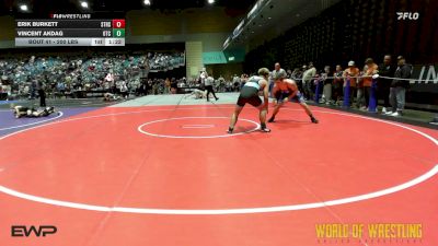 200 lbs Round Of 16 - Erik Burkett, South Tahoe High School vs Vincent Akdag, Origin Training Center