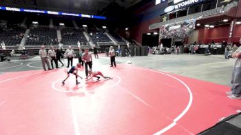 62 lbs 2nd Place - Michael Turner, Green River Grapplers vs Barrett Ehrich, Gladiator Wr Ac