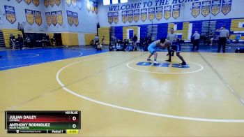 165 Blue Cons. Round 1 - Anthony Rodriguez, Miami Palmetto vs Julian Dailey, Camden