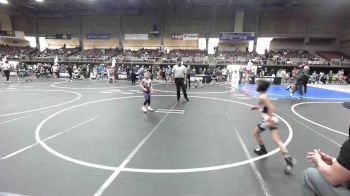 62 lbs Rr Rnd 1 - Bryer Davis, Dove Creek vs Teo Gurule, Stout Wr Acd