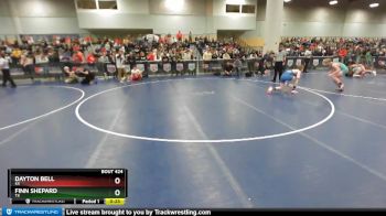145 lbs 5th Place Match - Dayton Bell, KS vs Finn Shepard, TX
