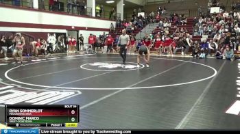 160 lbs Quarterfinal - Ryan Sommerlot, Pocahontas Area vs Dominic Marco, Sibley-Ocheyedan