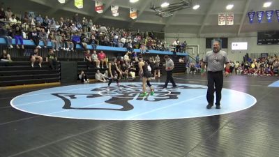 110 lbs 1st Place Match - Jayva Gomez, South Tama vs Kate Martin, Mount Vernon