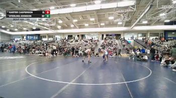 190 lbs Cons. Round 6 - Karter Casperson, Pleasant Grove vs Sterling Johnson, Riverton