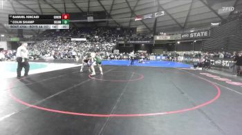Boys 4A 157 lbs Cons. Round 5 - Samuel Kincaid, Gonzaga Prep vs Colin Shamp, Skyline