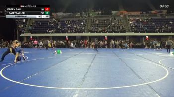65 lbs Semifinal - Jebsen Bahl, Sarbacker Wrestling Academy vs Sam Traxler, Pinnacle Wrestling Club