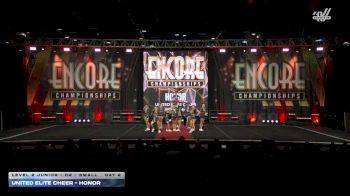 United Elite Cheer - HONOR [2025 L2 Junior - D2 - Small Day 2] 2025 Encore Grand Nationals