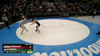 126 lbs Cons. Round 2 - Kaden Herrera, Roy vs Jordan Brinkerhoff, Northridge