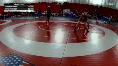 139-141 lbs Round 1 - Ethan Zielinski, Oconto Falls vs Taven Johnson, Reedsburg