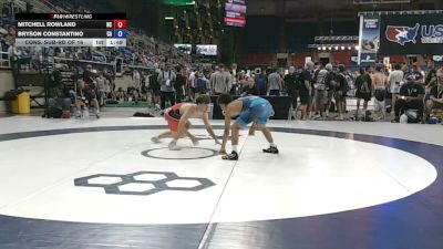 150 lbs Cons. Sub-rd Of 16 - Mitchell Rowland, North Carolina vs Bryson Constantino, California