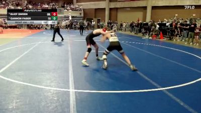 120 lbs Quarterfinal - Eliot Sween, GMLOS vs Gannon Faber, Fairmont/MCW