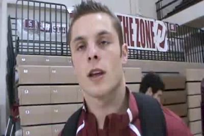 Corey English On His Last Home Meet