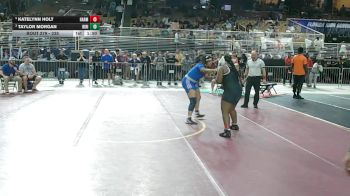 235 lbs Cons. Round 2 - Taylor Morgan, Riverview (Riverview) vs Katelynn Holt, Harmony