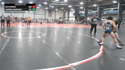 92 lbs Round 5 - 3:oopm Friday - Camden Danielson, Southwest Elite vs Jace Barnes, Team Michigan