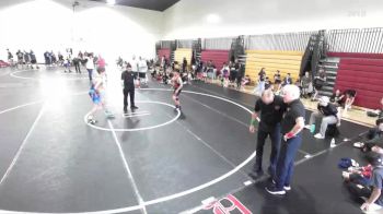 132 lbs Round 1 - Aric Mendoza, Norte Vista vs Adrian Gasca, Downey High School Wrestling