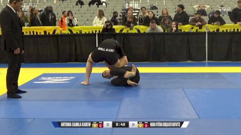 Maria Vitória Gonçalves Ruffatto vs Antonia Gamila Kanew 2024 World IBJJF Jiu-Jitsu No-Gi Championship