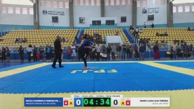 NICOLI CHARRIELLY RIBEIRO DA SIL vs MARIA LUIZA ELUF PEREIRA 2026 FPJJ Campeonato Paulista Sem Kimono