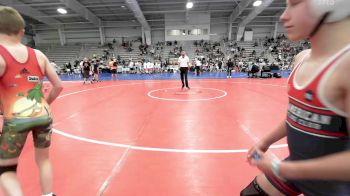 95 lbs Rr Rnd 1 - Reece Clark, All-American Wrestling Club MS vs Eli Oberheim, 4M