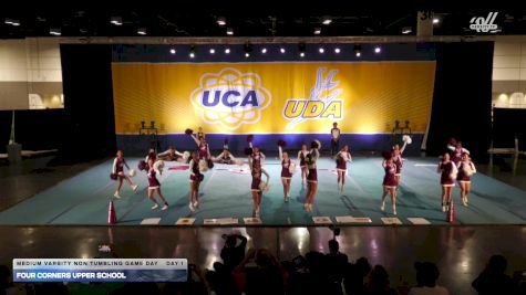 Four Corners Upper School [2025 Medium Varsity Non Tumbling Game Day Day 1] 2025 UCA Florida Regional