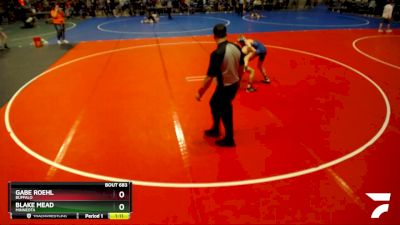 105 lbs Cons. Round 2 - Blake Mead, Minneota vs Gabe Roehl, Buffalo