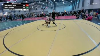 135 lbs Round 4 - Nathaniel Boyd, Southern Style Wrestling Club vs Nate Flores, Ryse Wrestling Club