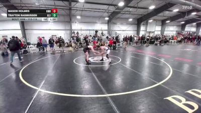 113-114 lbs Round 1 - Trayton Rasmussen, Alliance vs Mason Holmes, Kimball